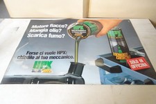 insegna cartello Olio Fiat HPX