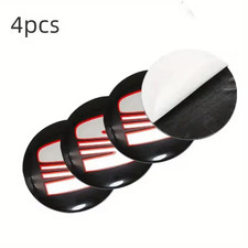 set 4 Pezzi Coprimozzo Adesivo