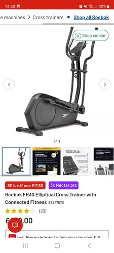 Reebok fr30 crosstrainer - reebok,