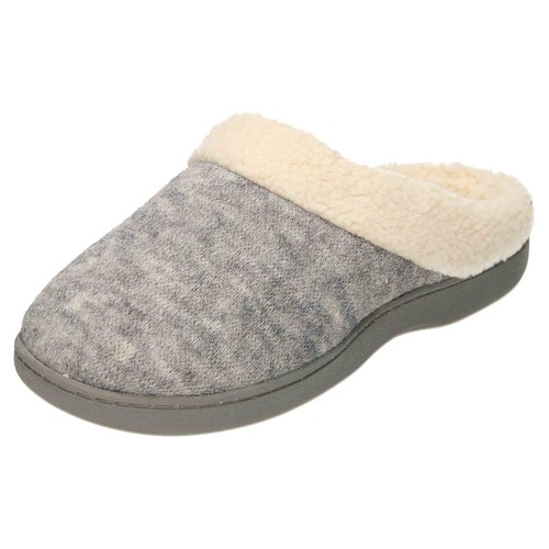 Pantofole grigie mules memory