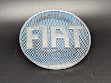 FIAT Ø 73MM LOGO SIGLA EMBLEMA FREGIO STEMMA SCRITTA BADGE TARGA TARGHETTA NOME