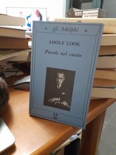 Parole Nel Vuoto Adolf Loos  Adelphi