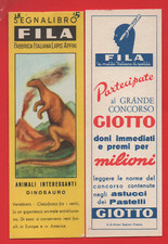 SEGNALIBRO FILA SERIE ANIMALI