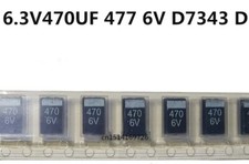 Condensatori Tantalio 470uf 6v