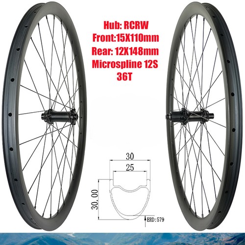 Set ruote carbonio - 29er, mtb