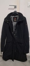 Giacca Peuterey originale donna - taglia 44 - piumino lungo nero con cintura.