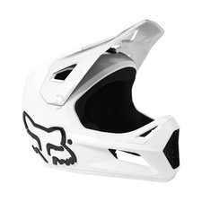FOX Racing MTB Downhill Fullface Casco Rampage | Taglia XL | Bianco | 27507-008-XL