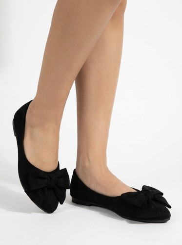 Black bow pointed - bow,