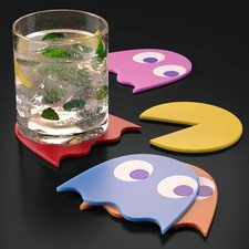 Sottobicchieri pac-man set da