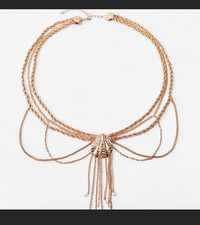 Zara catena metallica cintura