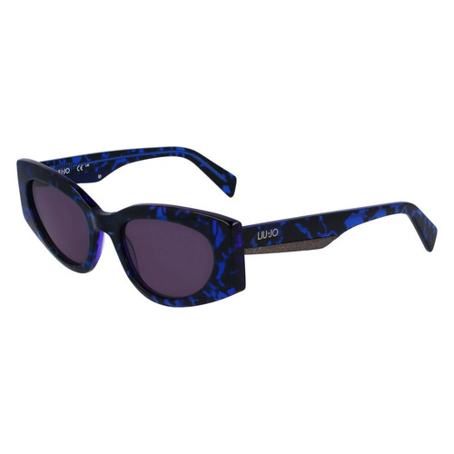 Liu blue acetate sunglasses - blue,