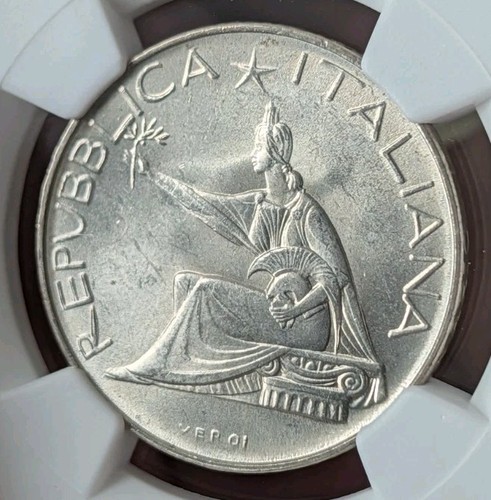 1961 italy 500 lire - italy, unc