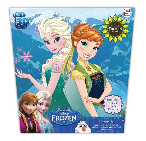 Disney frozen fever - fever, puzzle
