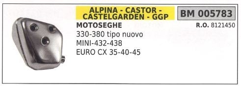 Marmitta alpina motosega 330 - marmitta,