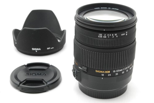 Obiettivo sigma 125mm - obiettivo, 18-125mm