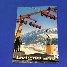 LIVIGNO CABINOVIA CARTOLINA A COLORI