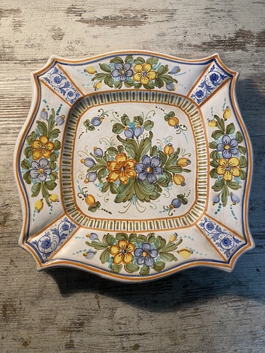 Piatto decorativo ceramica - decorativo, in