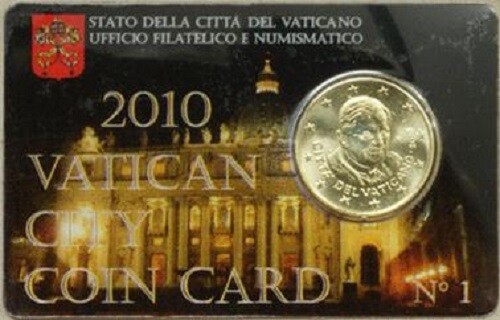 Stamp coin card vaticano a - stamp,