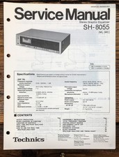 Technics SH-8055 Equalizzatore
