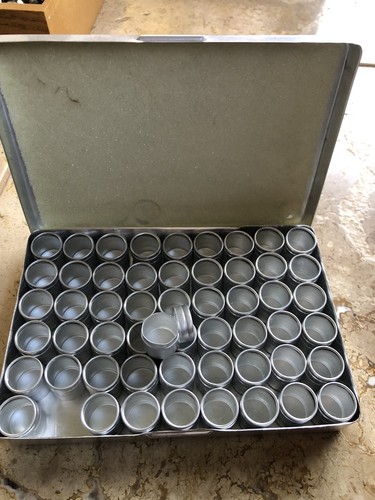 Set piccole lattine rotonde - set, 54