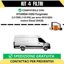 Kit 4 Filtri Tagliando per