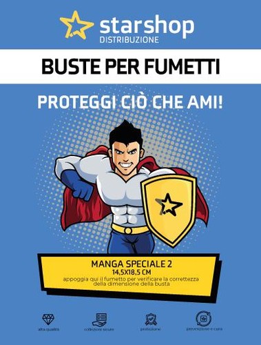 Buste protettive fumetti - buste,