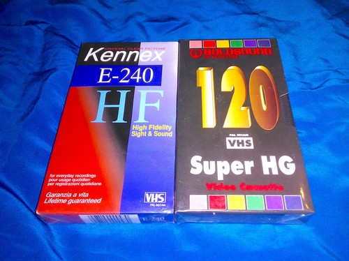 Videocassette goldsound super - videocassette,