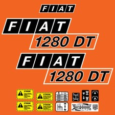 Fiat 1280 DT Adesivi