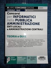 Libro concorsi per informatici - libro,