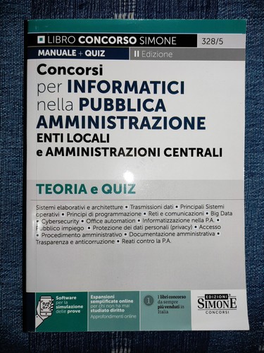 Libro concorsi per informatici - per,