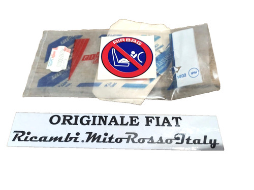 Adesivo stemma airbag plancia - adesivo,