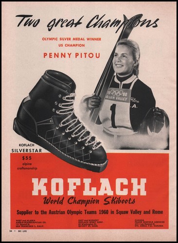 1960 penny pitou campione - pitou,