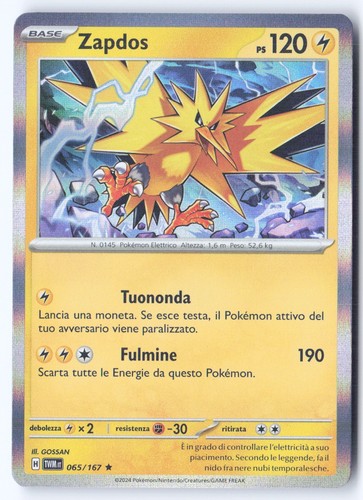 T334 zapdos 065 167 ita - zapdos, 065/167