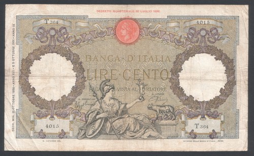 Regno 100 lire capranesi - 100,