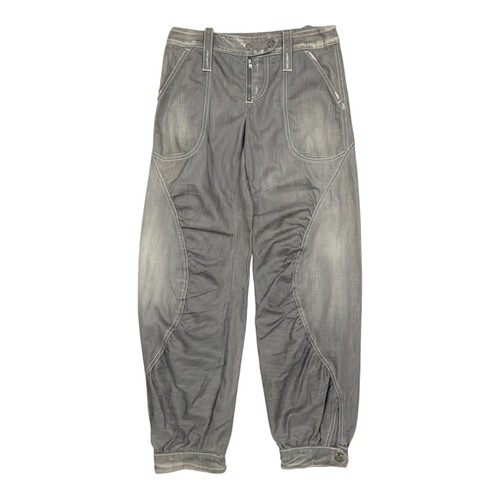 Pantaloni denim lavati - , a