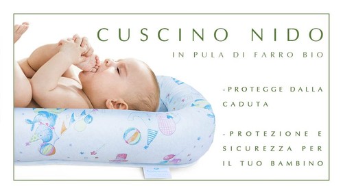 Cuscino nido neonati - cuscino,