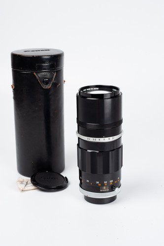 Canon lens 200mm 5 - f/3.5,
