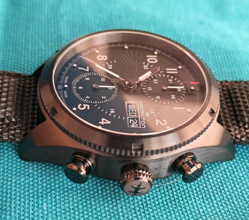 Hamilton khaki field - khaki, "leon