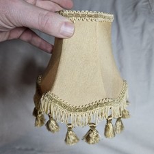 Vintage Gold Tassel Lampshade
