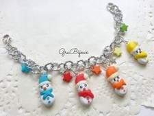 Bracciale pupazzi di neve in