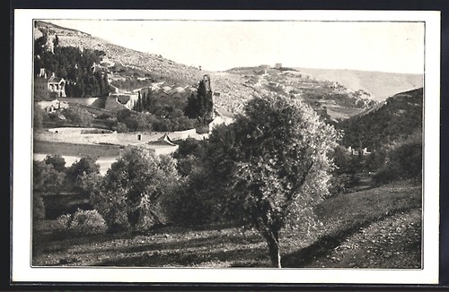 Cartolina gerusalemme la - cartolina, gerusalemme,