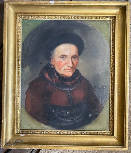 Ritratto biedermeier tracht - ritratto,