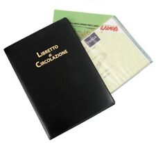 Porta Libretto Circolazione per Auto Assicurazione Carta Verde Documenti C65338