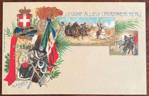 Cartolina militare legione - cartolina, "legione