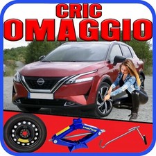 Ruotino Di Scorta 5Fori Misura Ruota Da 16 Nissan Qashqai Con Kit Cric Crick Ps