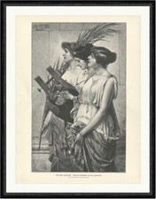 Zum Feste geschmückt Gemälde