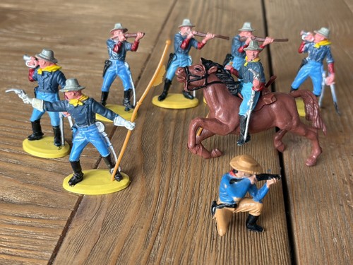 Vintage britains 7th cavalry - vintage,