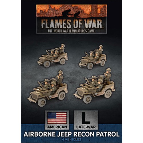 Flames war airborne - war:, jeep