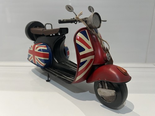 Metal tin union jack - metal,