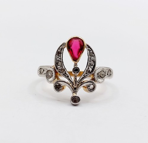 Antico anello duchessa - , oro